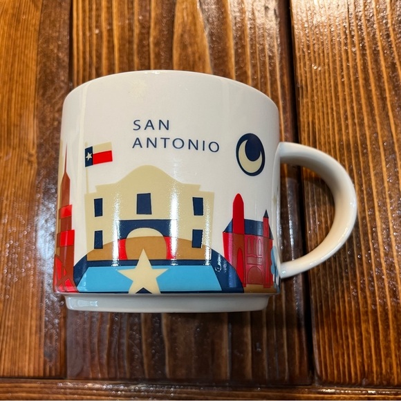 Starbucks Coffee Cup Mug 14oz You Are Here Collector Series San Antonio NIBw/Tag - Picture 2 of 9